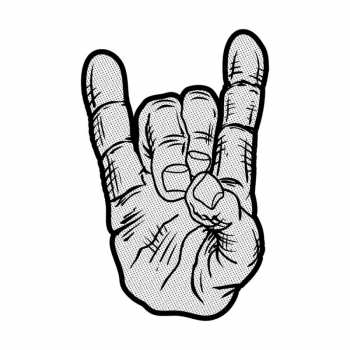 Merch Generic Patches: Patch Devil Horns 