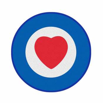 Merch Generic Patches: Patch Heart Target 