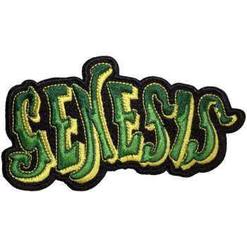 Merch Genesis: Patch Classic Logo Genesis Cut-out Green