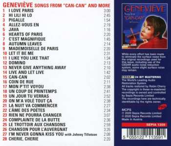 CD Geneviève: Songs From "Can-Can" And More...