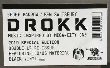 2LP Ben Salisbury: Drokk: Music Inspired By Mega-City One