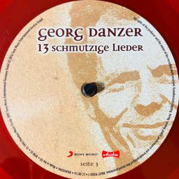 2LP Georg Danzer: 13 Schmutzige Lieder CLR