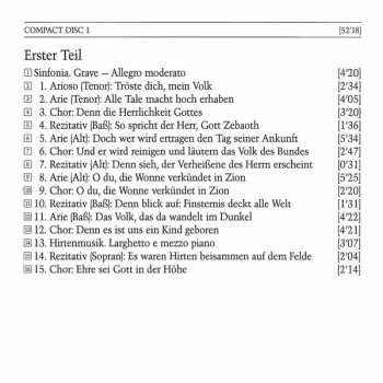 3CD Ernst Haefliger: Der Messias (In Deutscher Sprache)