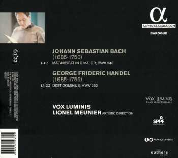 CD Johann Sebastian Bach: Dixit Dominus / Magnificat