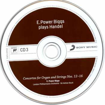 4CD/Box Set The Royal Philharmonic Orchestra: E. Power Biggs Plays Handel - The 16 Organ Concertos And More