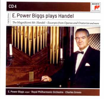 4CD/Box Set The Royal Philharmonic Orchestra: E. Power Biggs Plays Handel - The 16 Organ Concertos And More