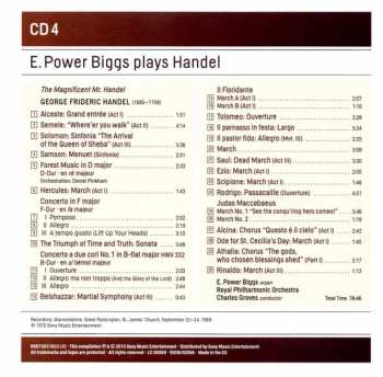 4CD/Box Set The Royal Philharmonic Orchestra: E. Power Biggs Plays Handel - The 16 Organ Concertos And More