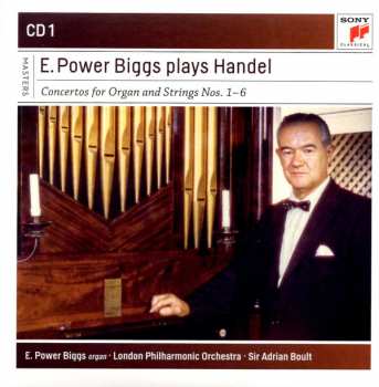 4CD/Box Set The Royal Philharmonic Orchestra: E. Power Biggs Plays Handel - The 16 Organ Concertos And More