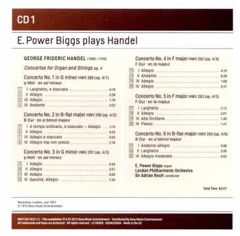 4CD/Box Set The Royal Philharmonic Orchestra: E. Power Biggs Plays Handel - The 16 Organ Concertos And More