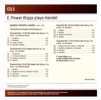 4CD/Box Set The Royal Philharmonic Orchestra: E. Power Biggs Plays Handel - The 16 Organ Concertos And More