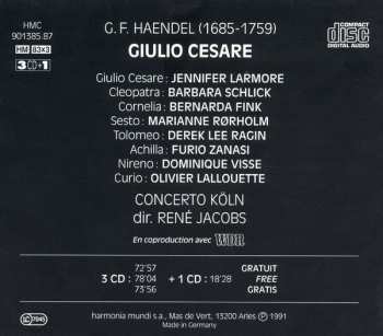 4CD/Box Set Georg Friedrich Händel: Giulio Cesare