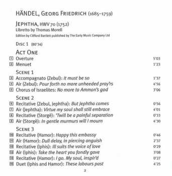 2CD Collegium Vocale: Jephtha