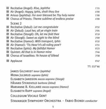 2CD Collegium Vocale: Jephtha