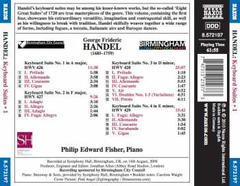 CD Georg Friedrich Händel: Keyboard Suites Nos. 1-4