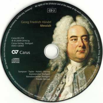 2CD Georg Friedrich Händel: Messiah