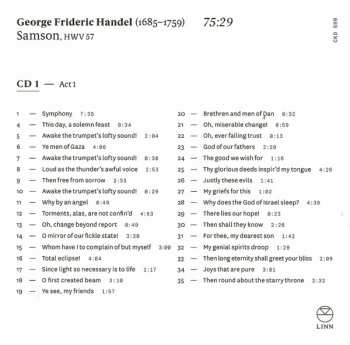 3CD/Box Set Georg Friedrich Händel: Samson