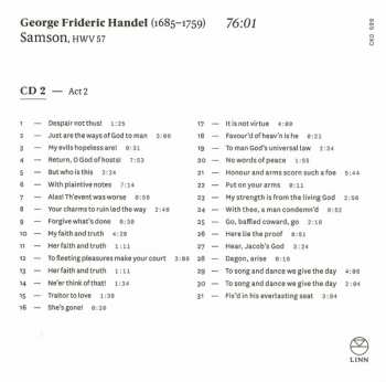 3CD/Box Set Georg Friedrich Händel: Samson