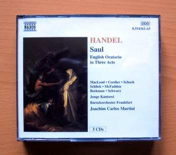 3CD/Box Set Georg Friedrich Händel: Saul