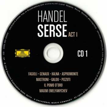 3CD/Box Set Georg Friedrich Händel: Serse