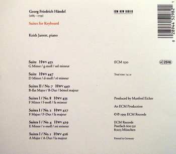 CD Keith Jarrett: Suites For Keyboard