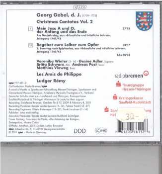 CD Matthias Vieweg: Christmas Cantatas Vol. 2