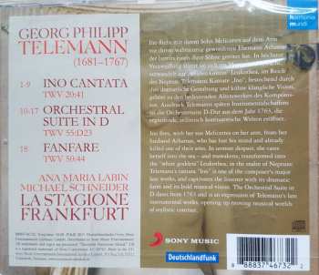 CD Georg Philipp Telemann: Ino Cantata