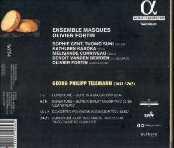 CD Georg Philipp Telemann: Le Théâtre Musical De Telemann