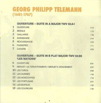 CD Georg Philipp Telemann: Le Théâtre Musical De Telemann