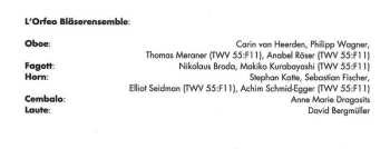 CD Georg Philipp Telemann: Wind Overtures Vol. 2