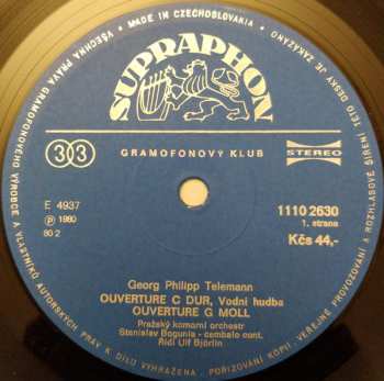 LP Prague Chamber Orchestra: Ouvertures