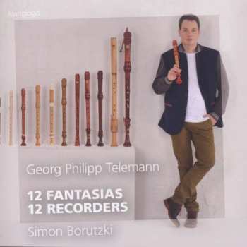 CD Georg Philipp Telemann: 12 Fantasias 12 Recorders