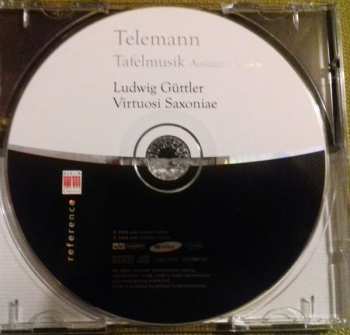 CD Georg Philipp Telemann: Tafelmusik : Auszuge Extracts