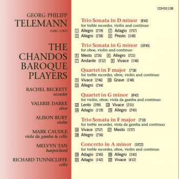 CD Georg Philipp Telemann: Chamber Music