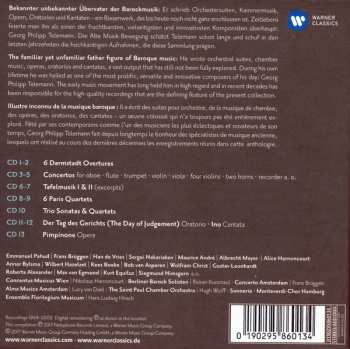 13CD/Box Set Georg Philipp Telemann: Telemann The Collection