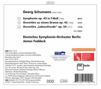 CD Deutsches Symphonie-Orchester Berlin: Symphony Op. 42; Overtures