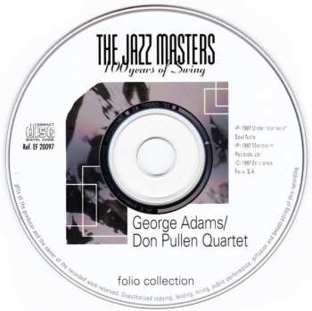 CD George Adams - Don Pullen Quartet: The Jazz Masters - 100 Años De Swing