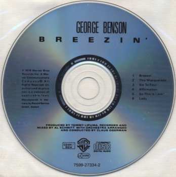 CD George Benson: Breezin'