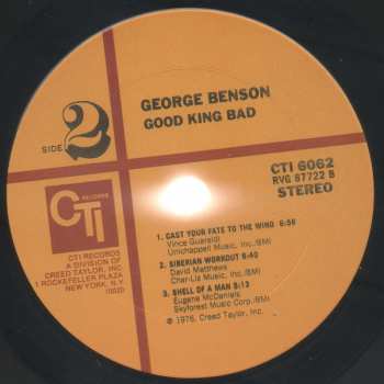 LP George Benson: Good King Bad