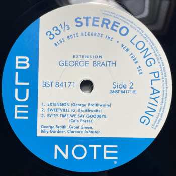 LP George Braith: Extension