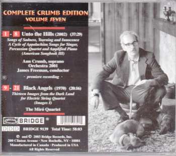 CD George Crumb: Unto The Hills / Black Angels