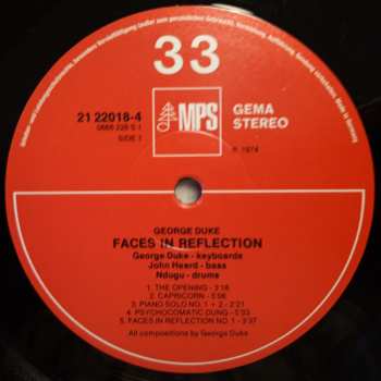 LP George Duke: Faces In Reflection