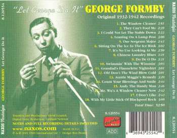 CD George Formby: Let George Do It (Original 1932-1942 Recordings)