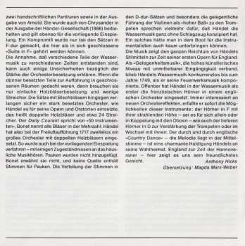 CD Georg Friedrich Händel: Water Music