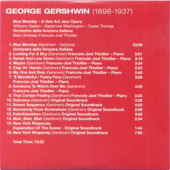 10CD/Box Set George Gershwin: 1898-1937