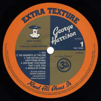 LP George Harrison: Extra Texture (Read All About It)