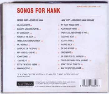 CD George Jones: Songs For Hank