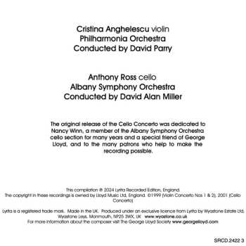 2CD Philharmonia Orchestra: The Violin & Cello Concertos
