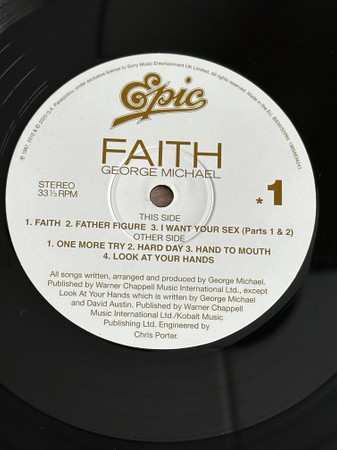 2LP George Michael: Faith