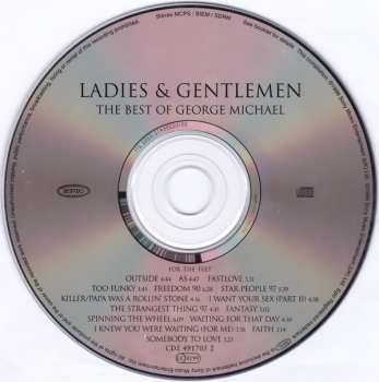 2CD George Michael: Ladies & Gentlemen (The Best Of George Michael)