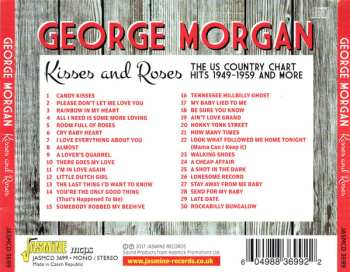 CD George Morgan: Kisses And Roses: The US Country Chart Hits And More 1949-1959